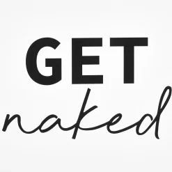 Get Naked Printed Canvas