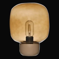 Glass and Ceramic Table Lamp