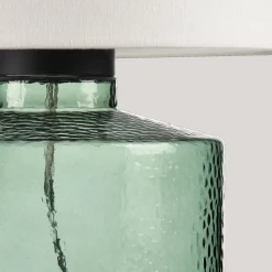 Glass Base Table Lamp