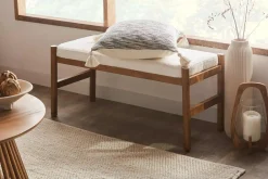 Glass Candle Holder with Wooden Base