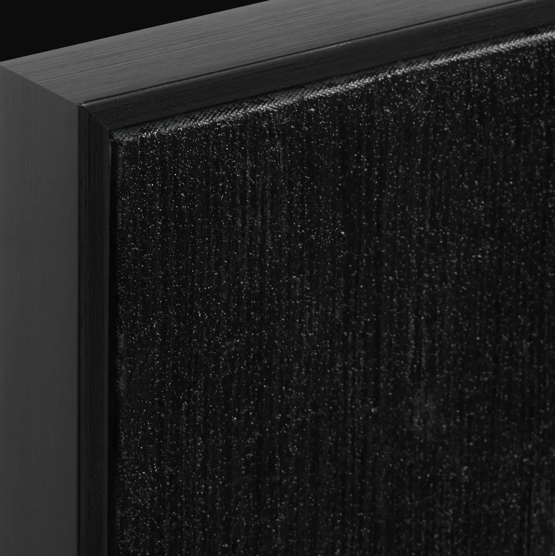 Green Color Block Abstract Framed Art