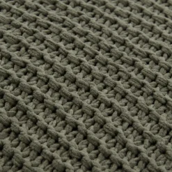 Green Lonny Knit Throw Pillow