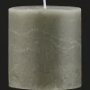 Green Marled Short Candle