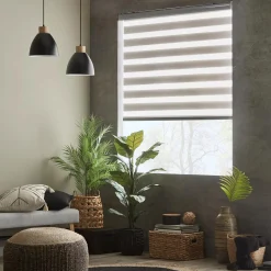 Grey Cordless Sheer Shade