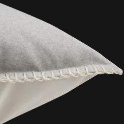 Grey Waverly Decorative Lumbar Pillow