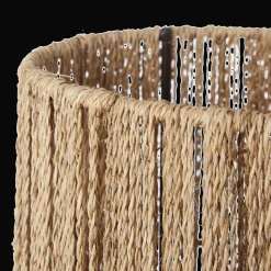 Hemp Rope Tube Floor Lamp