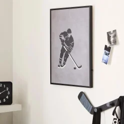 Hockey Player LED Wall art