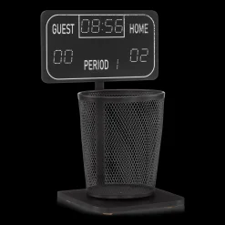 Hockey Scoreboard Garbage Bin