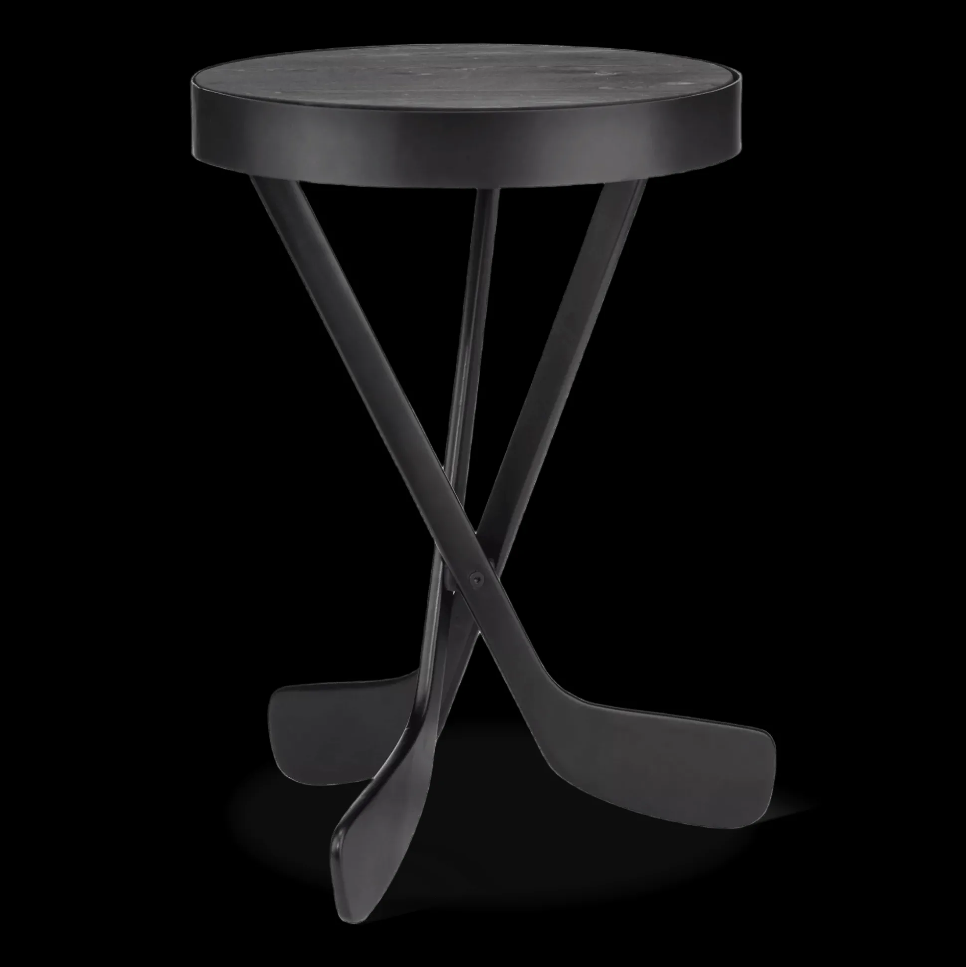 Hockey Sticks Side Table