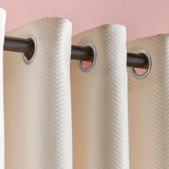 Ivory Quincy Panel Curtain