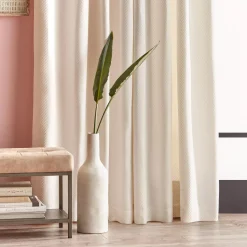 Ivory Quincy Panel Curtain