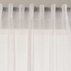 Kacha Rod Pocket Back Tab Sheer Curtain