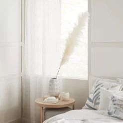 Kacha Rod Pocket Back Tab Sheer Curtain