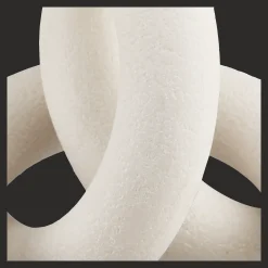 Large Marble Powder Deco Loop