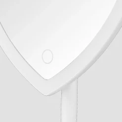 LED Heart-Shaped Table Mirror