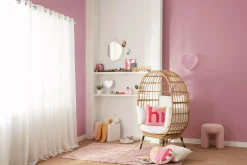 LED Heart-Shaped Table Mirror