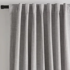 Light Grey Chita Back Tab Blackout Curtain