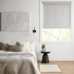 Light Grey Chita Cordless Blackout Roller Shade