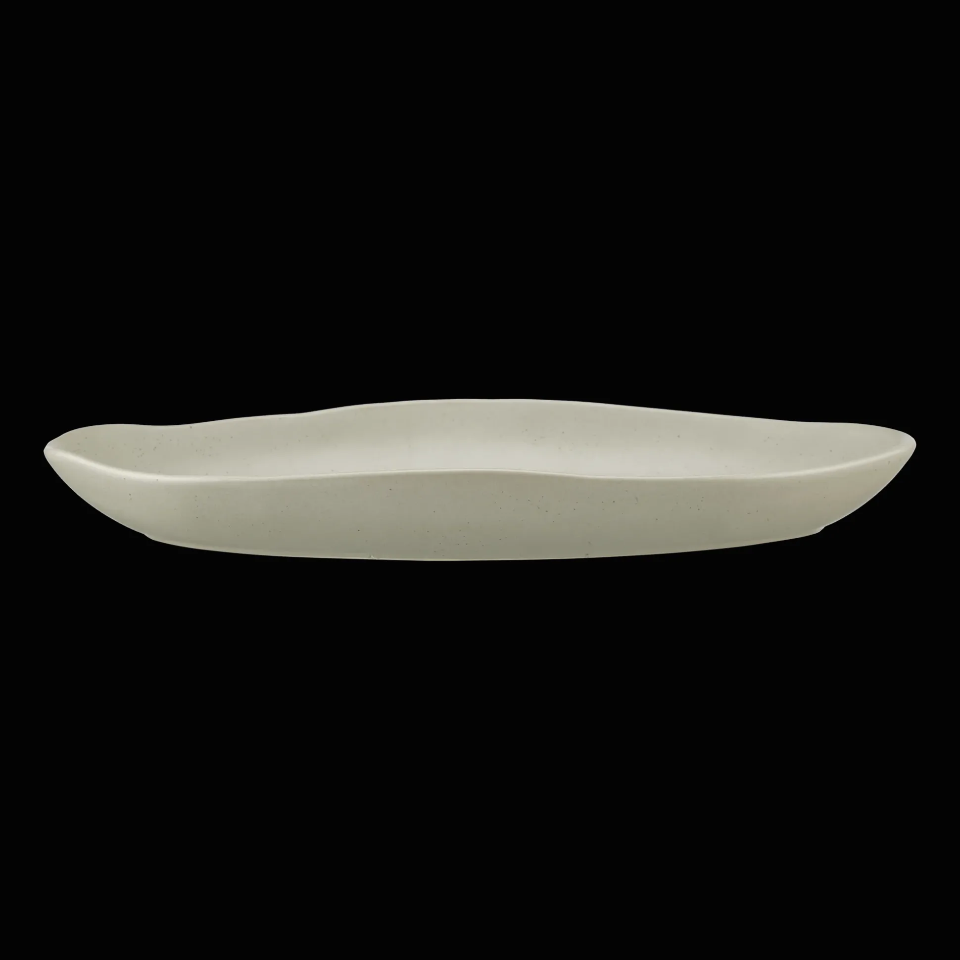 Long Irregular Shaped Ceramic Plate
