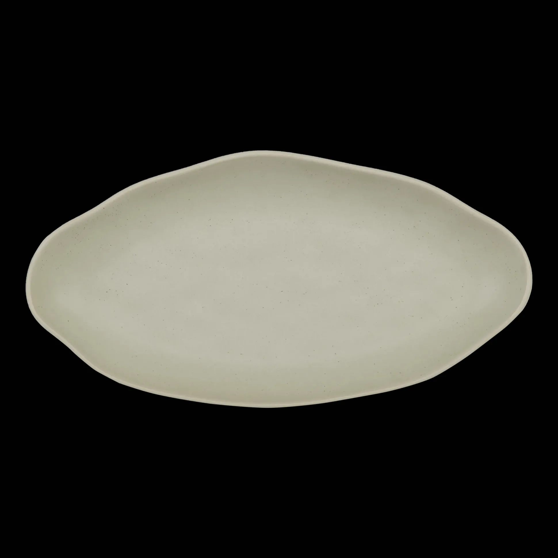Long Irregular Shaped Ceramic Plate