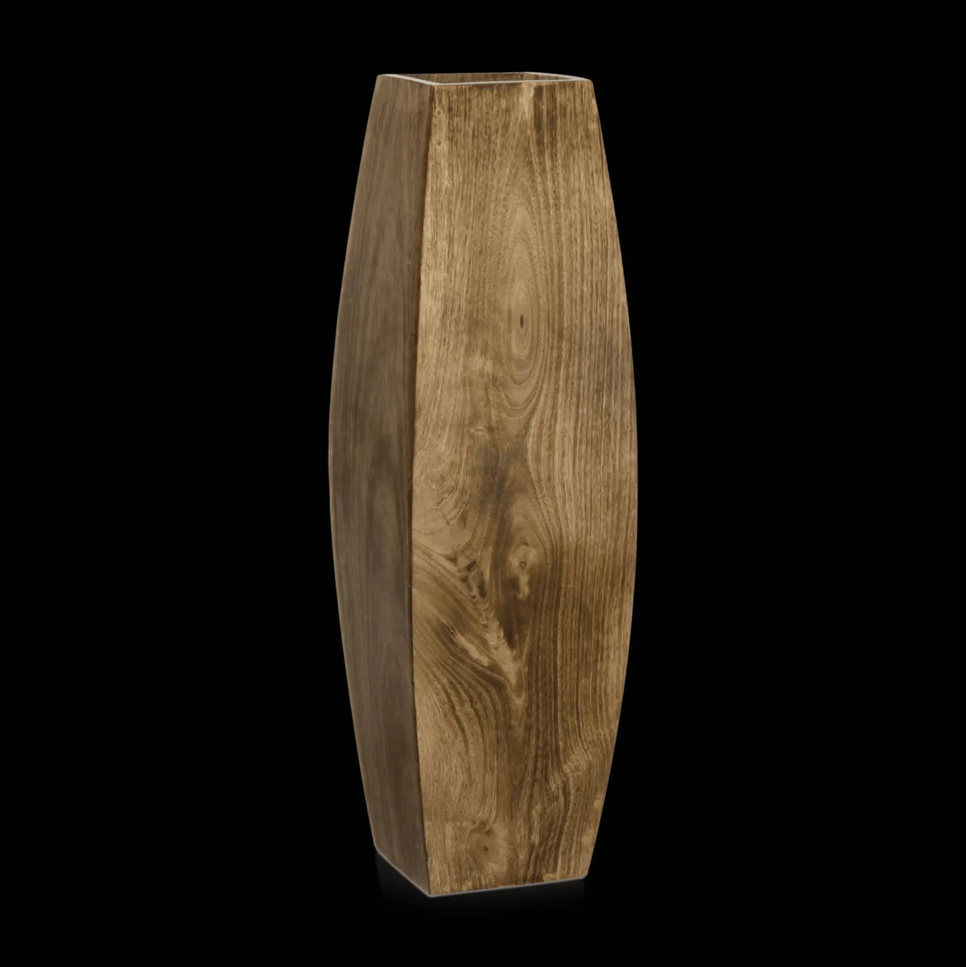 Mango Wood Floor Vase