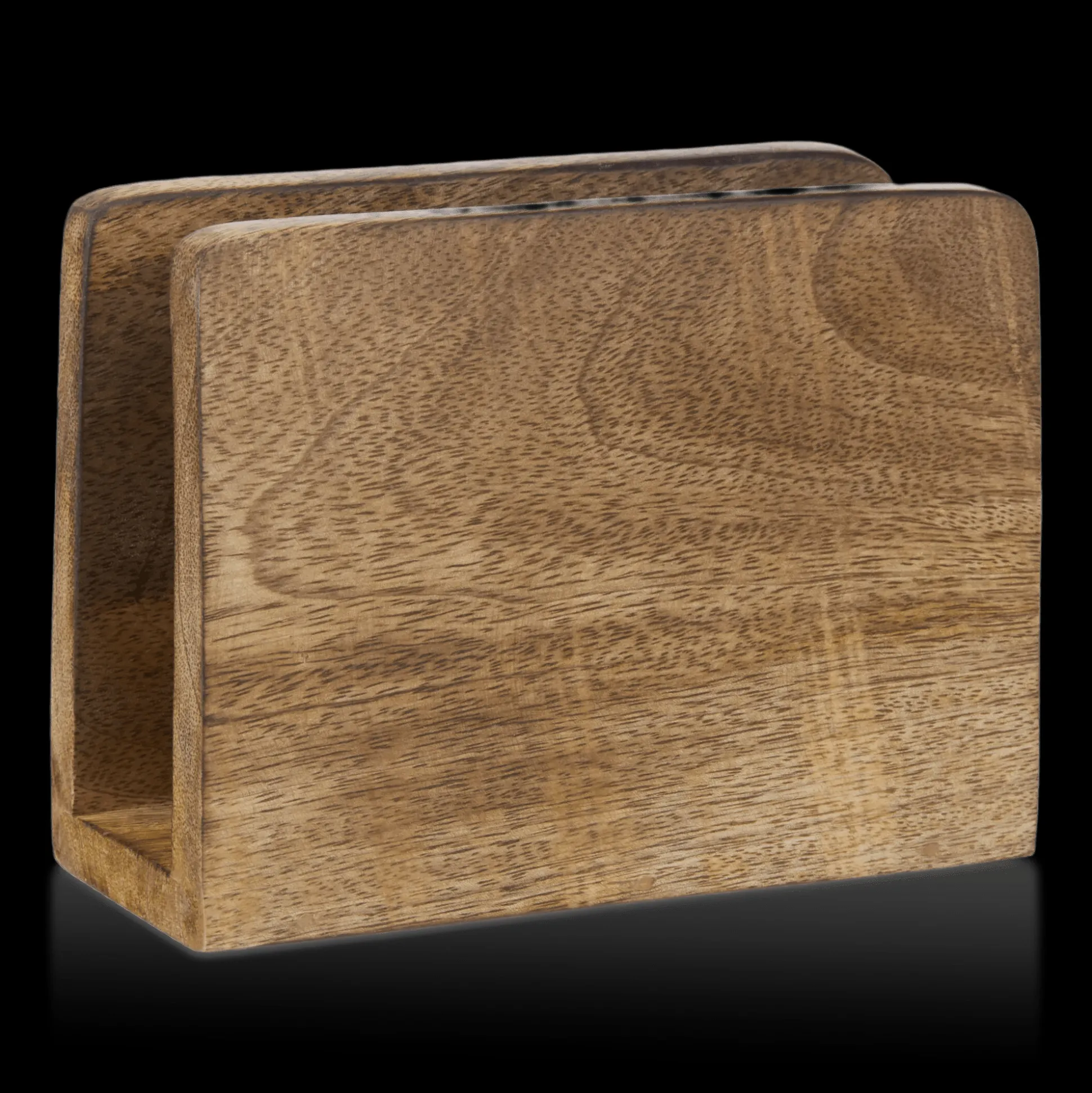 Mango Wood Napkin Holder