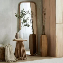 Mango Wood Openwork Side Table