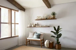 Mango Wood Pillar Candle Holder