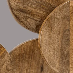 Mango Wood Triangles Wall Decor