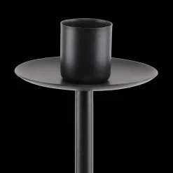 Medium Black Iron Taper Candle Holder