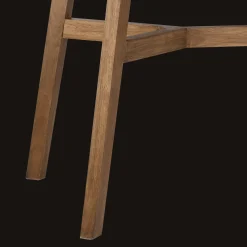 Mid-Century Modern Mango Wood Dining Table