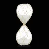30-Minute Decorative Hourglass with White Sand 7 x 20 cm.