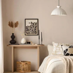 Modern Candle Holder in Black Metal