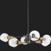 Multi Glass Globe Ceiling Lamp