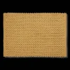 Mustard Braided Bath Mat