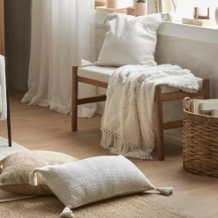 Natural Fiber Oval Storage Basket