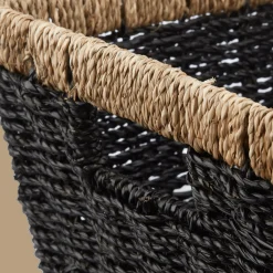 Natural Fiber Storage Basket
