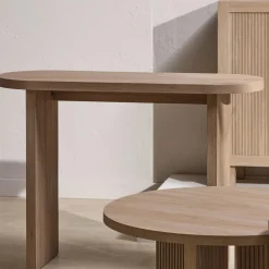 Natural Wood Console