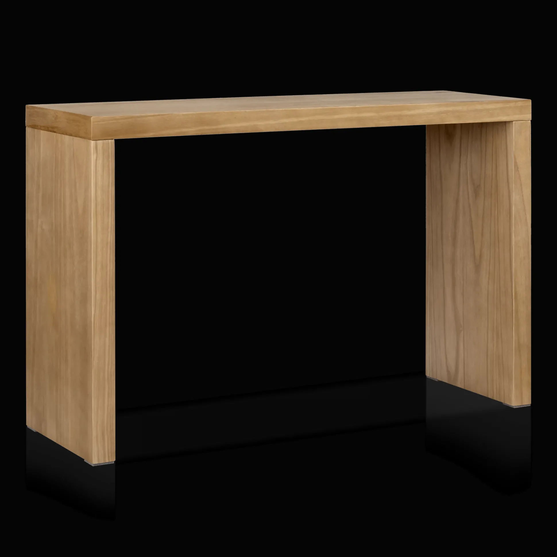 Natural Wood Console