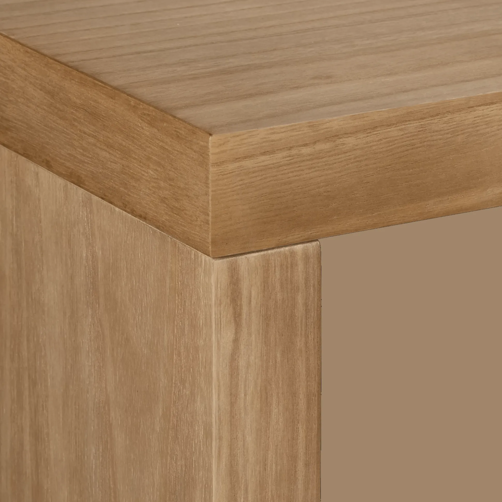 Natural Wood Console