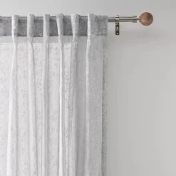 Natural Wood Curtain Rod Set - Diameter 13/16 mm