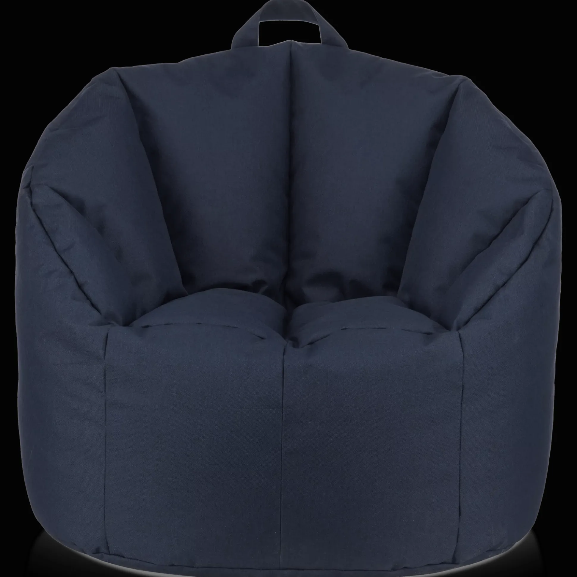 Navy Canvas Bean Bag