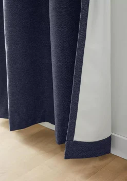 Navy Dion Blackout Curtain