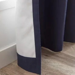 Navy Kimia Blackout Curtain
