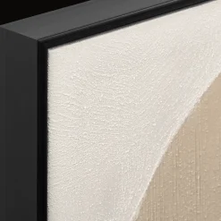 Neutral Abstract Framed Art