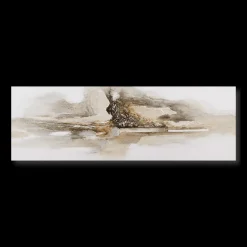 Neutral Beige Oil Painting Canvas