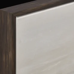 Neutral River Landscape Framed Art