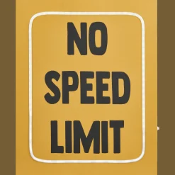 No Speed Limit Neon Wall Art