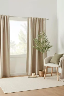 Oatmeal Adrie Blackout Curtain