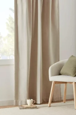 Oatmeal Adrie Blackout Curtain